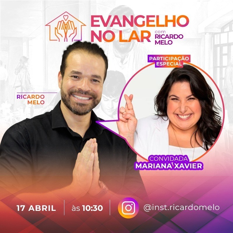 Live: Evangelho no Lar com Ricardo Melo