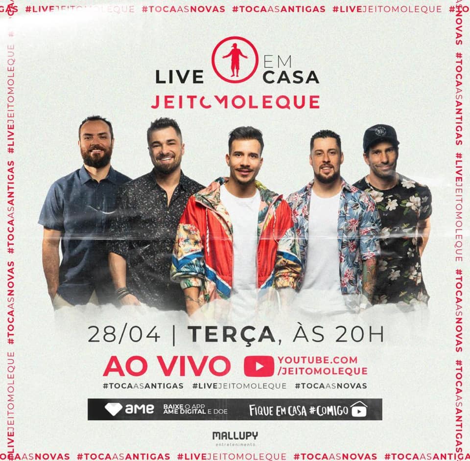 Live: Jeito Moleque em Casa