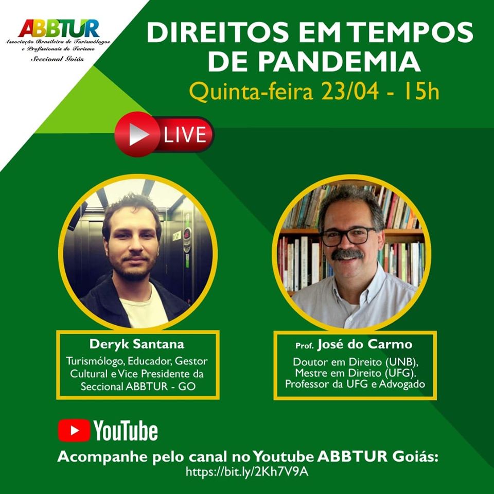 Live: Direitos em tempos de pandemia - ABBTUR-GO