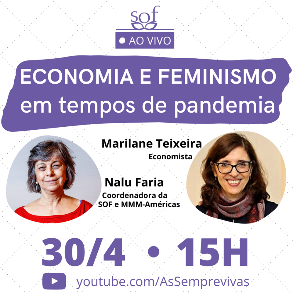 Debate Online: Economia e feminismo em tempos de pandemia