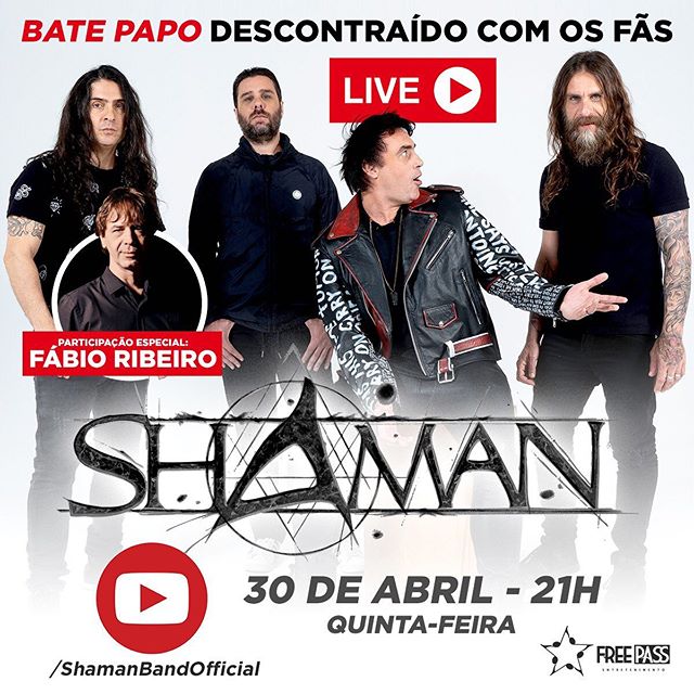 Reprodução/Instagram Lives: Shaman