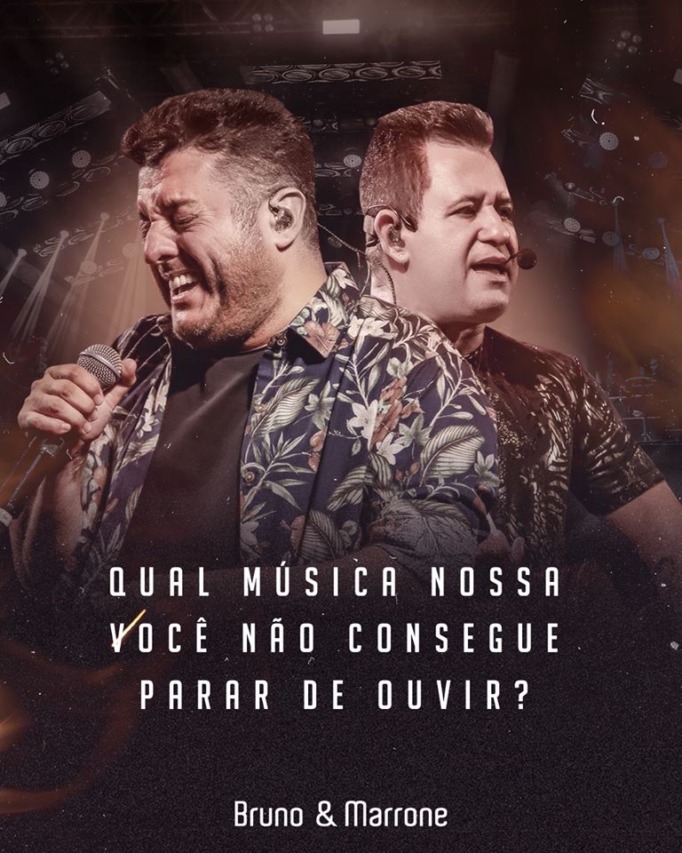Divulgação/Facebook Bruno e Marrone Live Bruno e Marrone