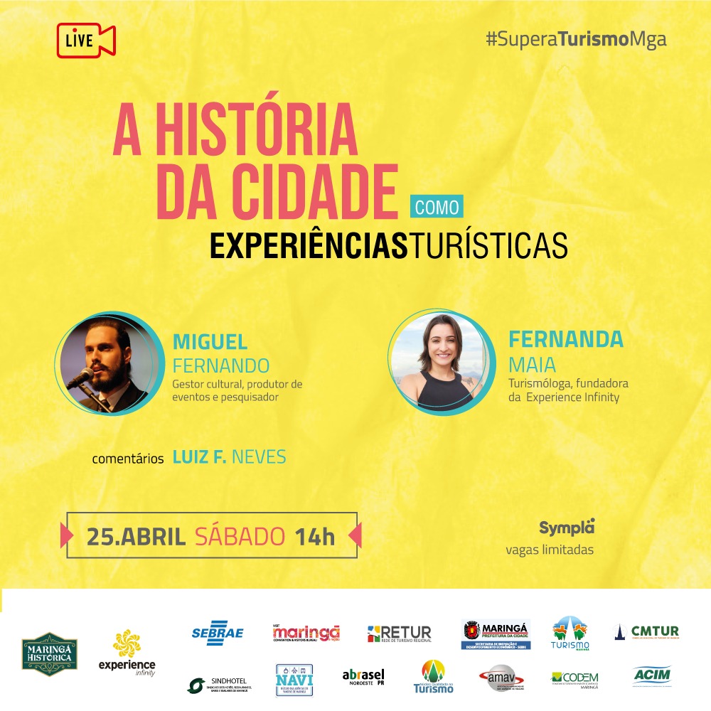 Live - A história da cidade como experiências turísticas
