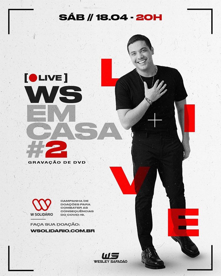 Divulgação/Facebook Wesley Safadão Live Wesley Safadão
