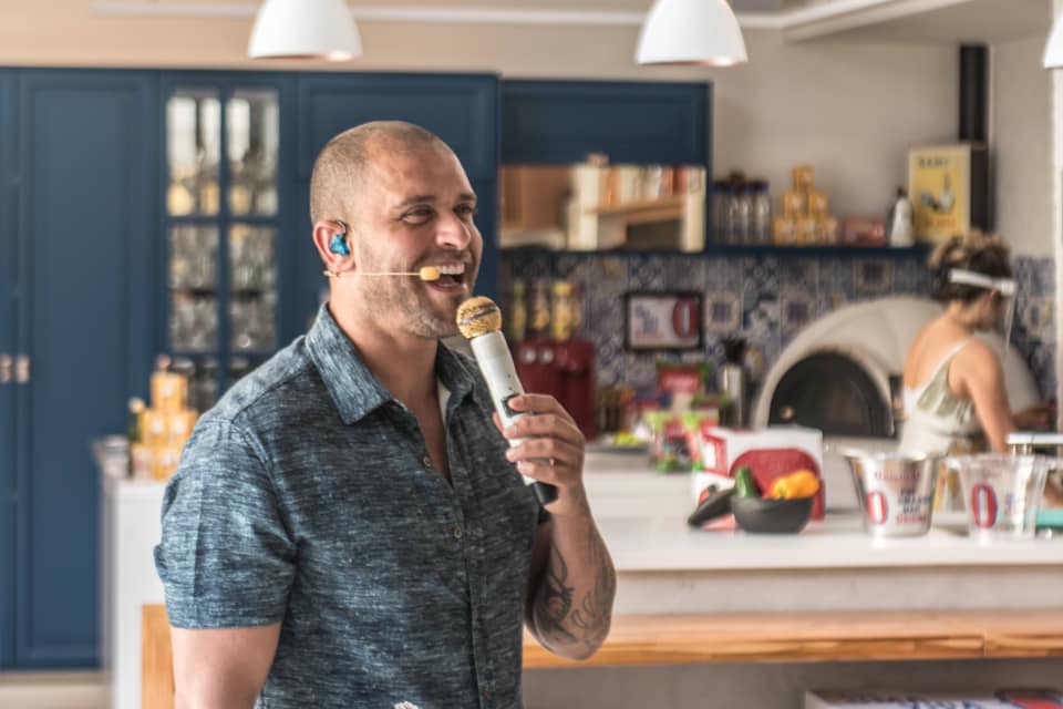 Divulgação/Facebook Diogo Nogueira Live: Em Casa com Diogo - Diogo Nogueira