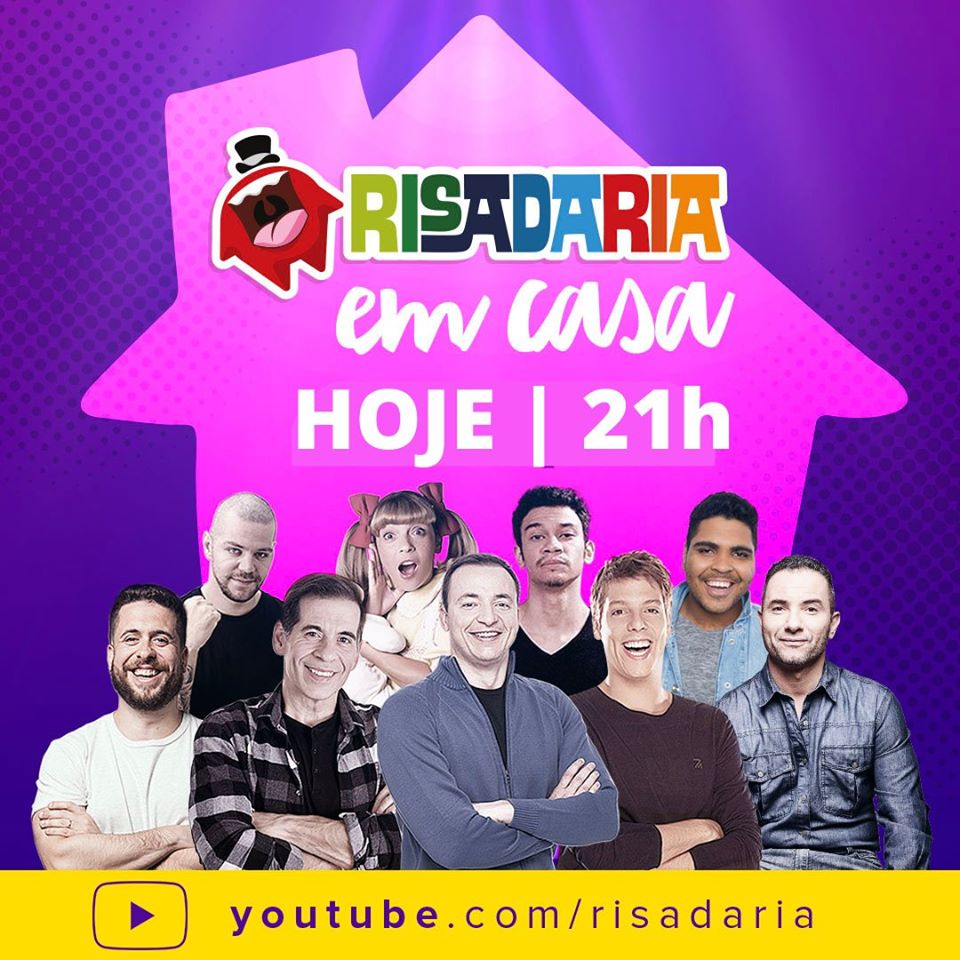 Live: Risadaria em Casa