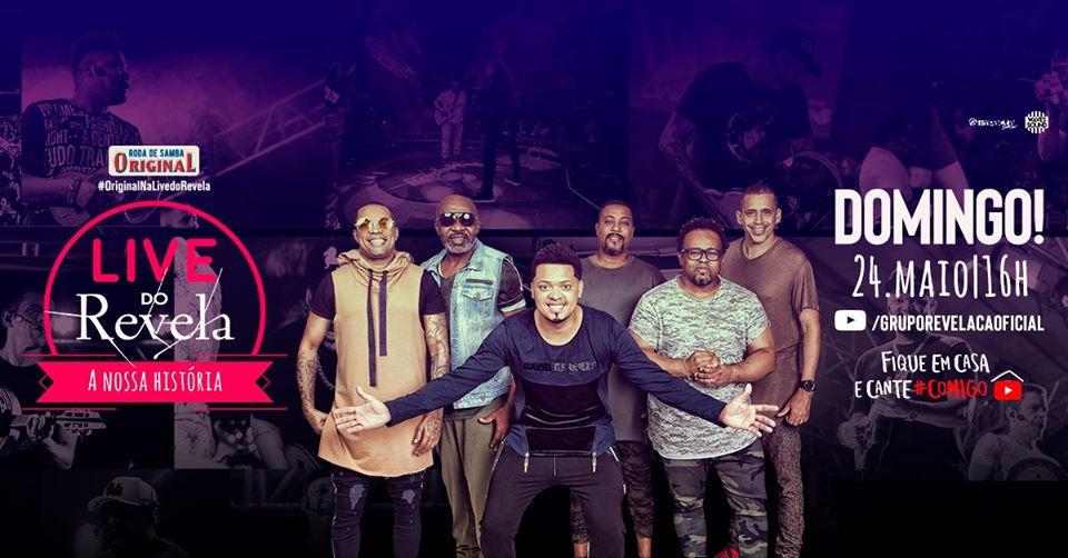 Reprodução/Facebook Grupo Revelação Live: A Nossa História - Grupo Revelação