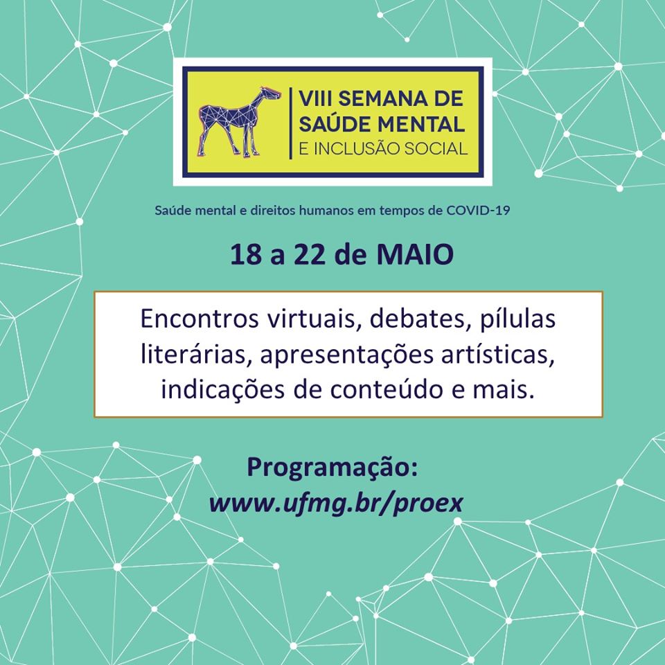 VIII Semana de Saúde Mental e Inclusão Social da UFMG