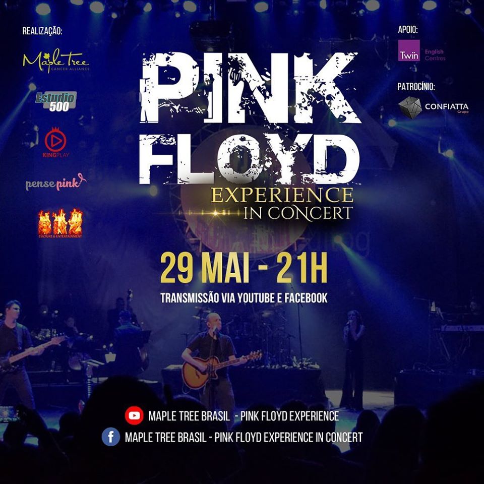 Live: Pink Floyd Experience In Concert em prol da ONG Maple Tree Brasil