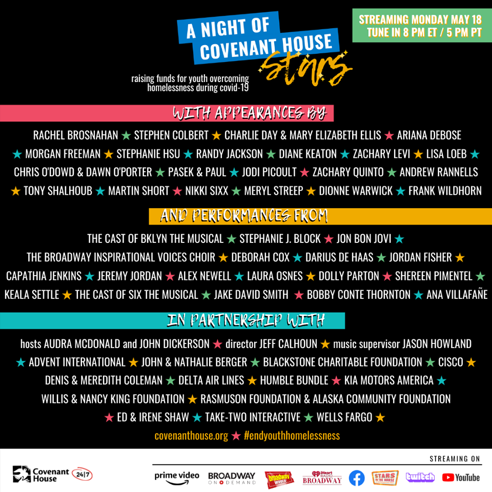 Live: A Night of Covenant House Stars