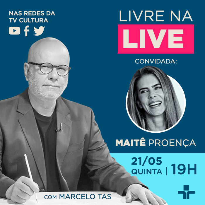 Live: Livre na Live TV Cultura - Maitê Proença