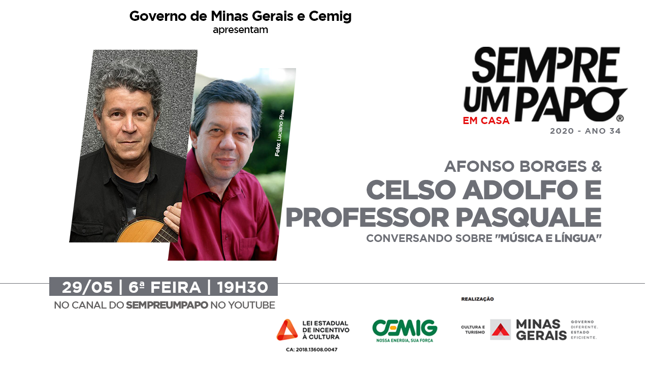 Reprodução/Instagram Live: "Música e Língua" - Sempre um Papo