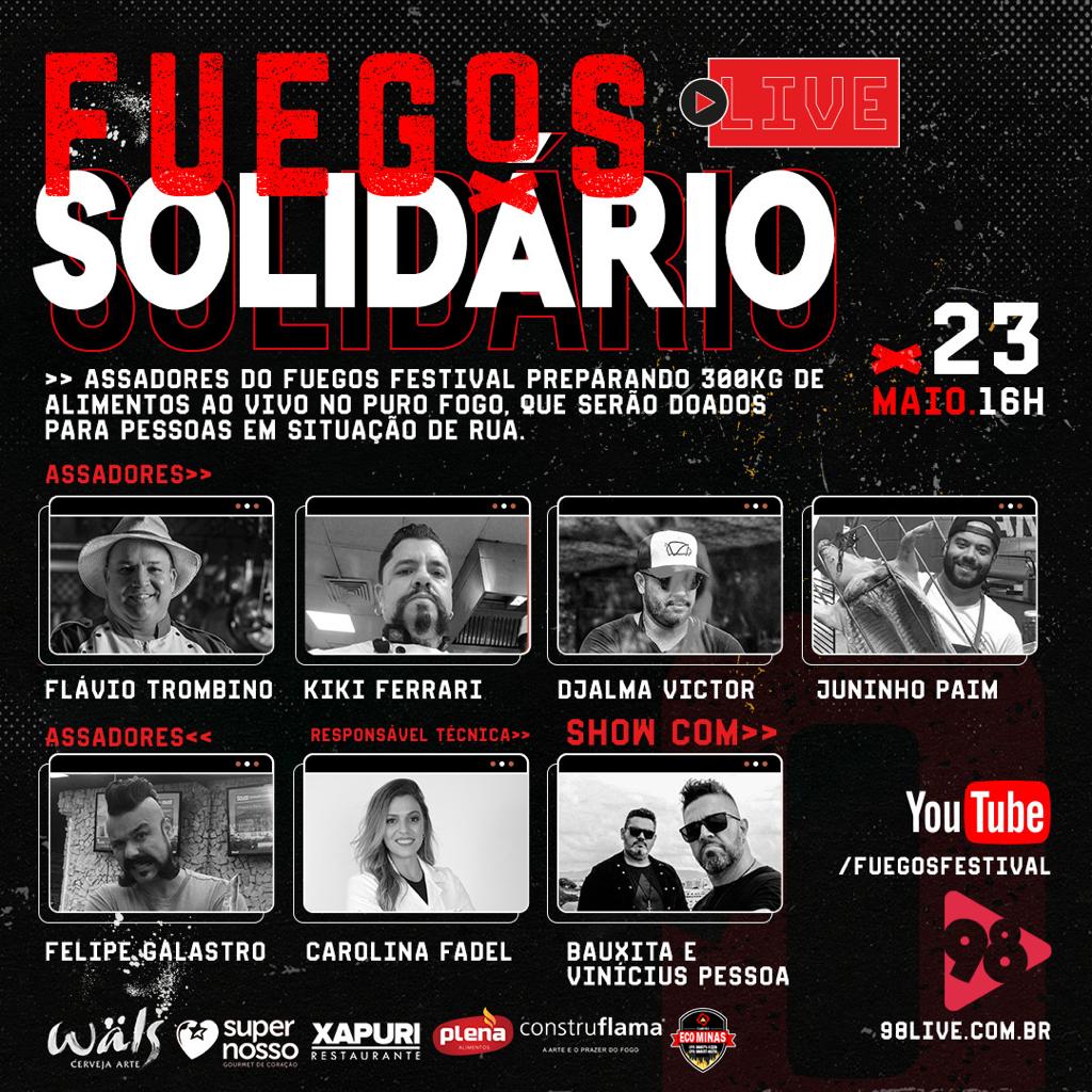 Live: Fuegos Solidário