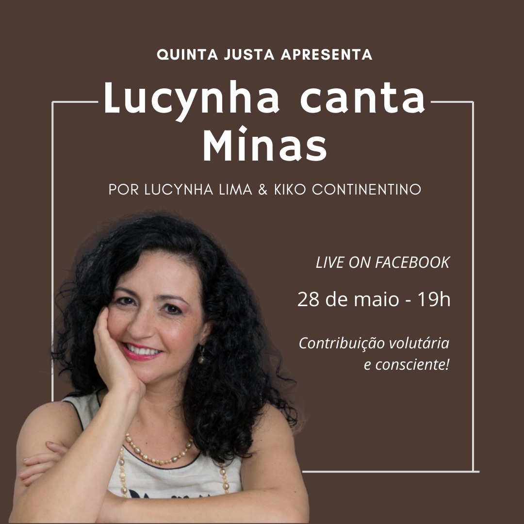 Live: Lucynha canta Minas