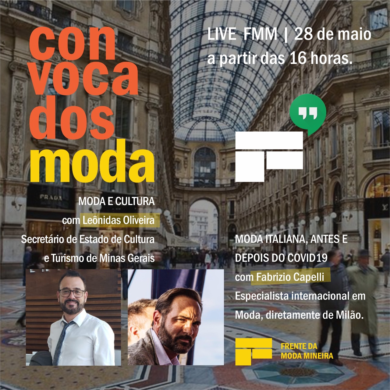 Live: Convocados Moda - Frente Mineira da Moda