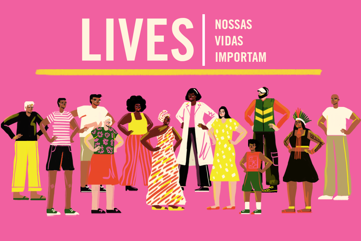 Reprodução/Facebook Anistia Internacional Brasil Lives: Nossas Vidas Importam - Anistia Internacional Brasil