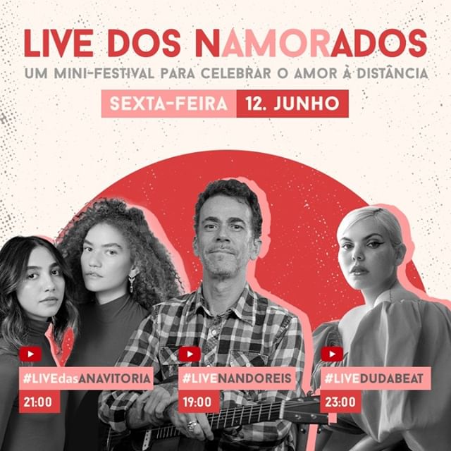 Reprodução/Instagram Lives dia 12/Junho