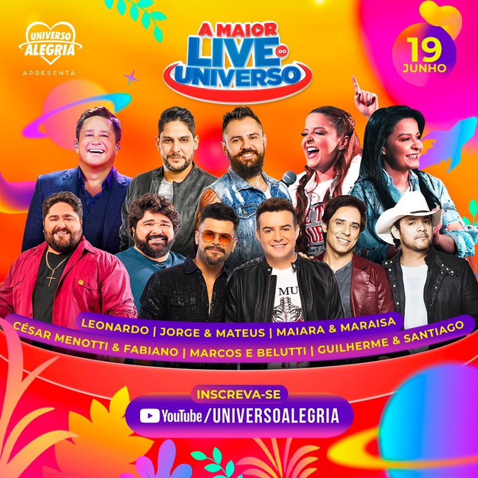 Live: A Maior Live do Universo - Universo Alegria