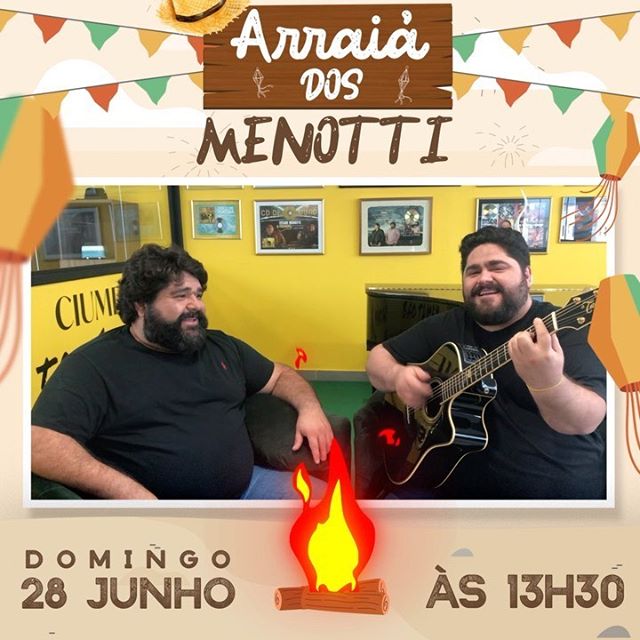 #Live 3 Arraiá dos Menotti