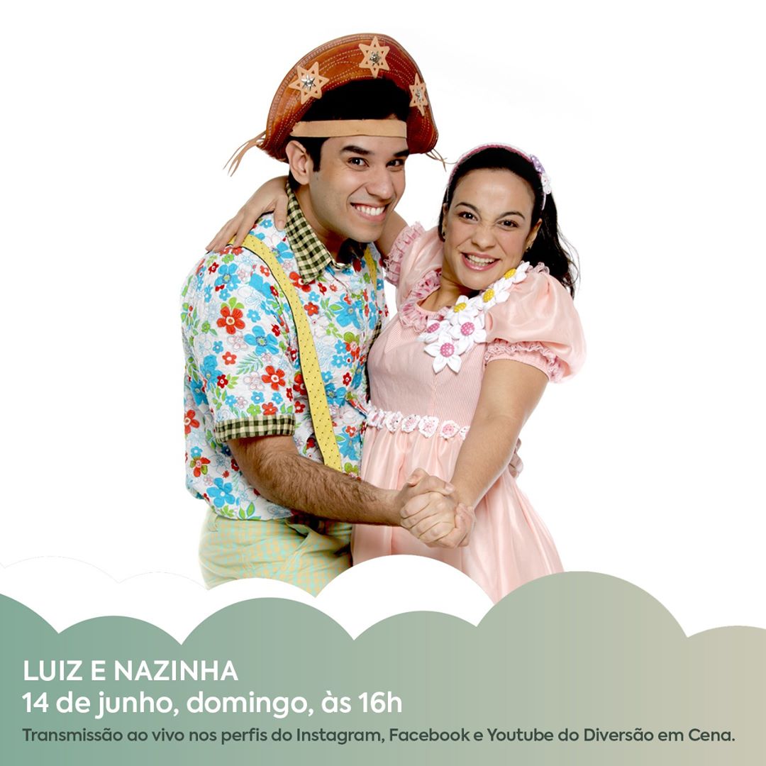 Diversão em Cena Online - Luiz e Nazinha