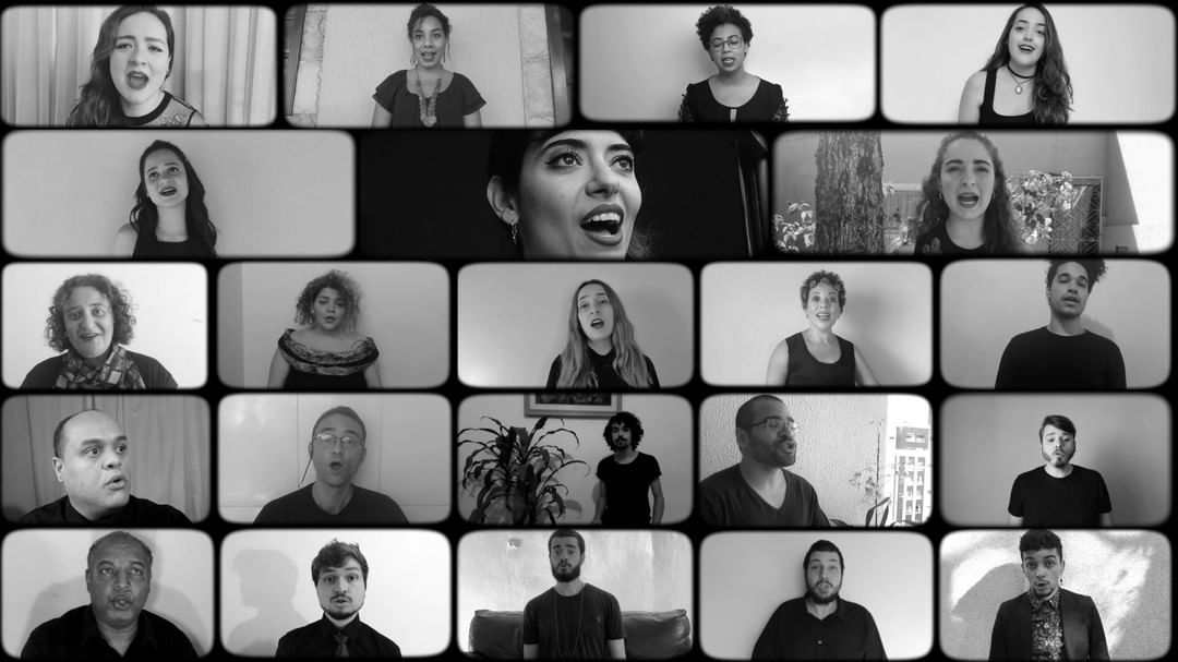 Reprodução/Instagram Coro Virtual - Coral da UFMG