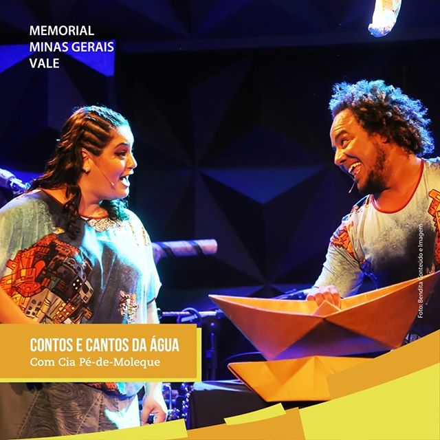 Reprodução/Instagram Série: Espetáculo “Cantos e Contos das Águas” - Cia Pé-de-Moleque