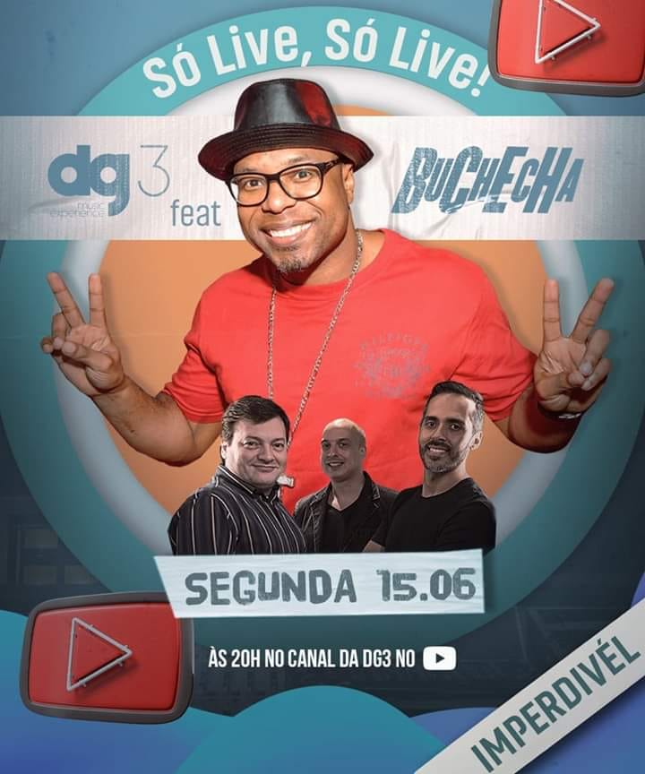 Reprodução/Facebook dg3 Music Experience Live: Buchecha - dg3 Music