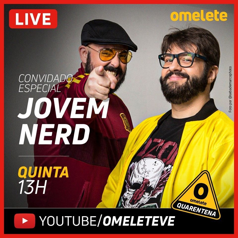 Live: Jovem Nerd e Omelete - O Crossover do Século