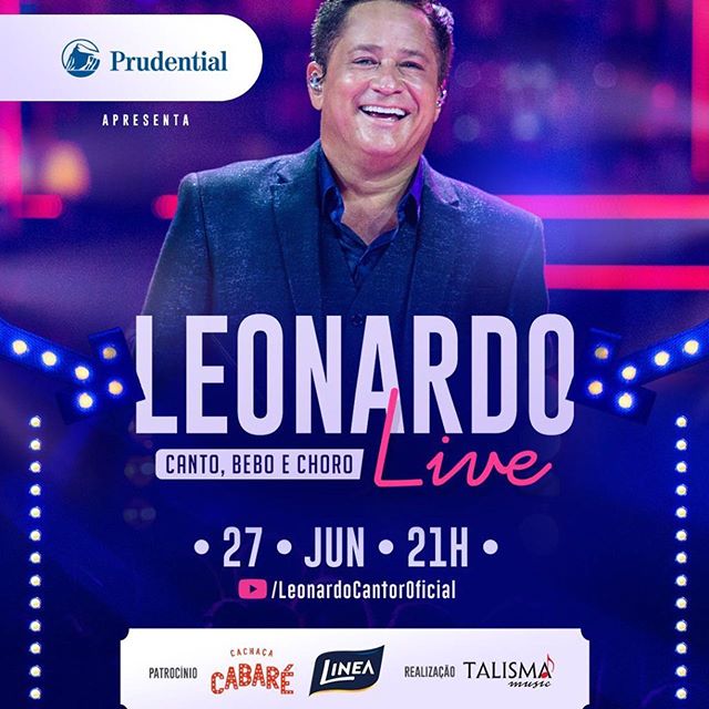 #Live 3 Canto, Bebo e Choro - Leonardo 