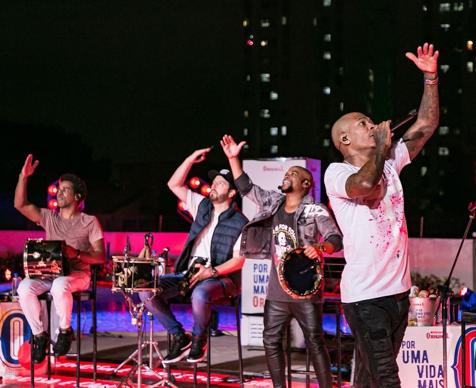 Diuvlgação/Facebook Turma do Pagode Live do Turma 3 - Turma do Pagode