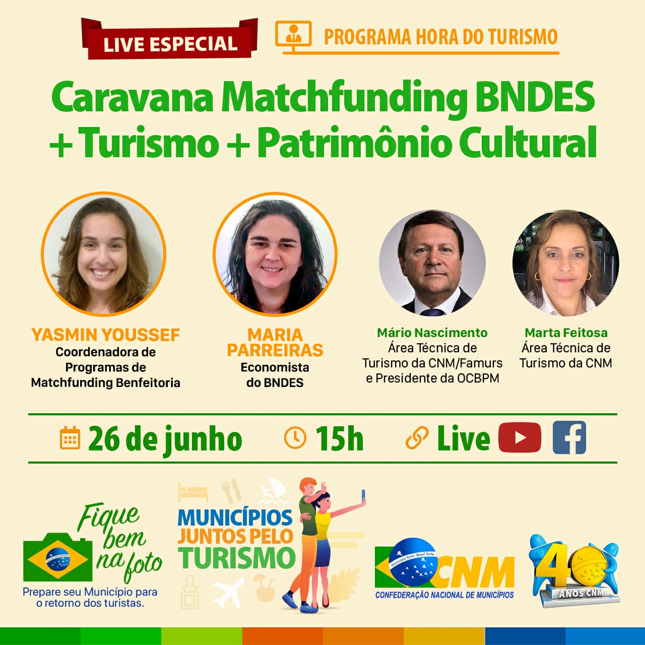 Reprodução/Instagram Hora do Turismo - Portal CNM