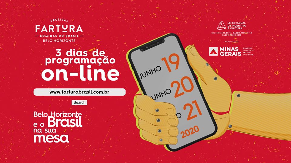 Chefs ao Vivo na sua Casa - "Vida, cozinha e quarentena" - Fartura Brasil