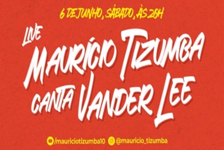 Reprodução/Instagram Live Maurício Tizumba canta Wander Lee