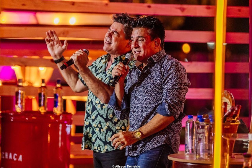 Divulgação/Facebook Cezar e Paulinho Live: Cezar e Paulinho