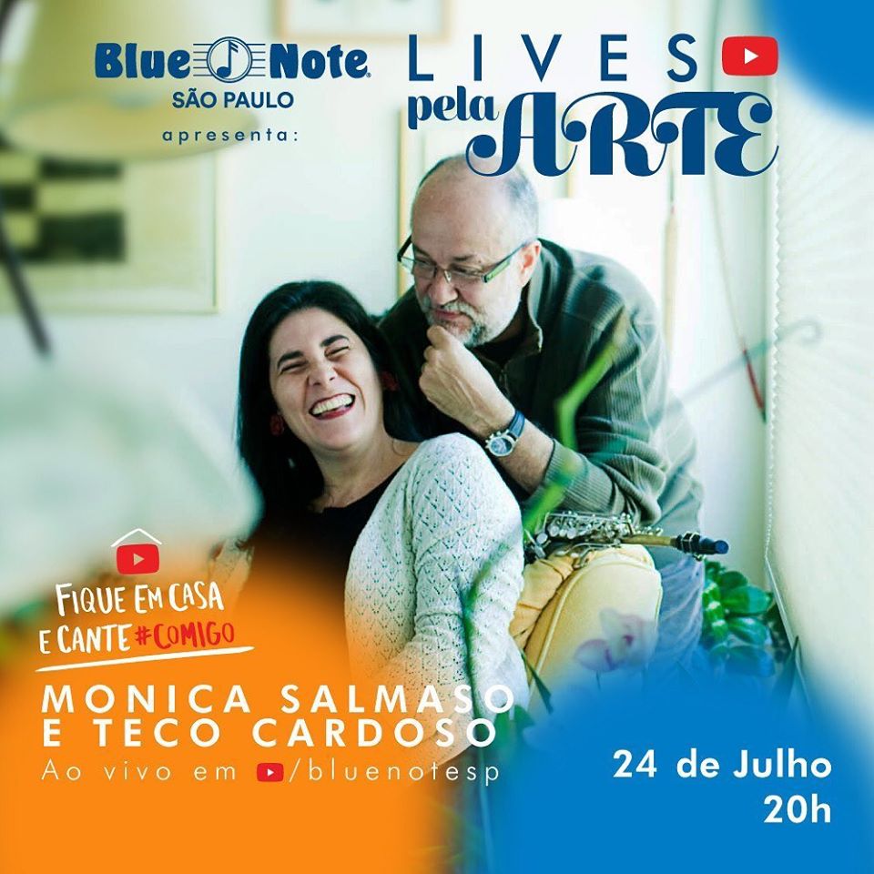 Reprodução/Facebook Live: Monica Salmaso e Teco Cardoso