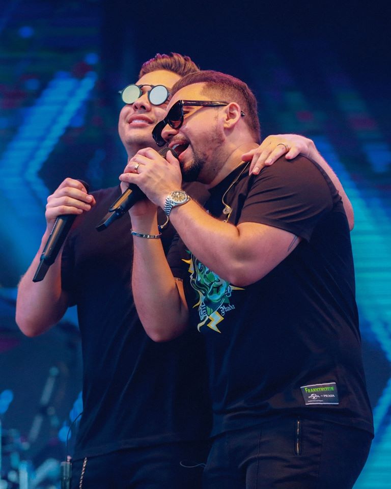 Divulgação/Facebook Xand Avião Live: Tamo Junto - Wesley Safadão e Xand Avião