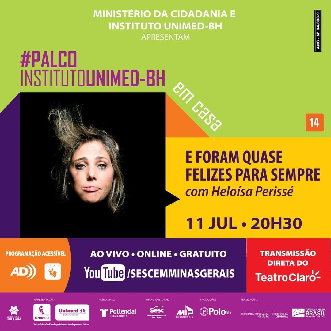 Espetáculo: "E foram quase felizes para sempre" com Heloísa Perissé
