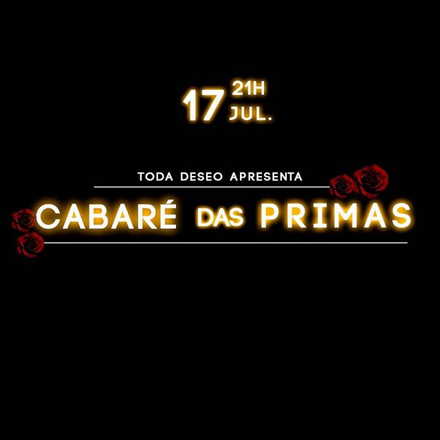 Reprodução/Instagram Cabaré das Primas - Cia Toda Deseo