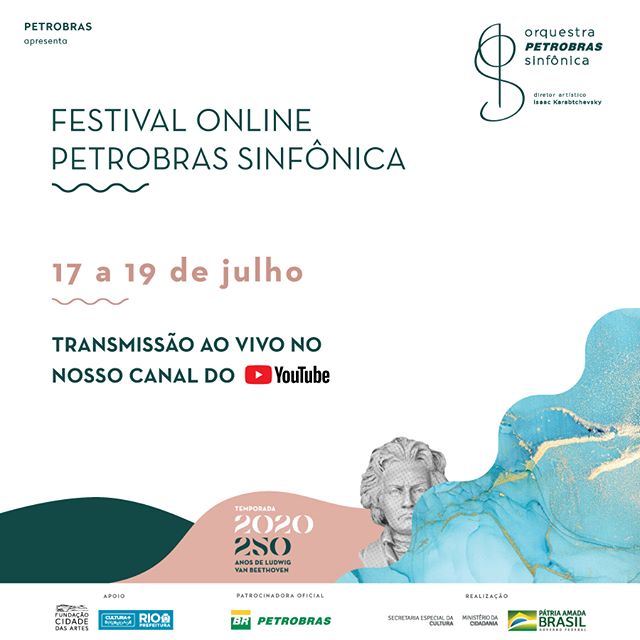 Reprodução/Instagram Festival Online Petrobras Sinfônica