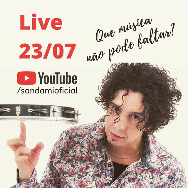 Reprodução/Instagram Live de Aniversário do Sandami