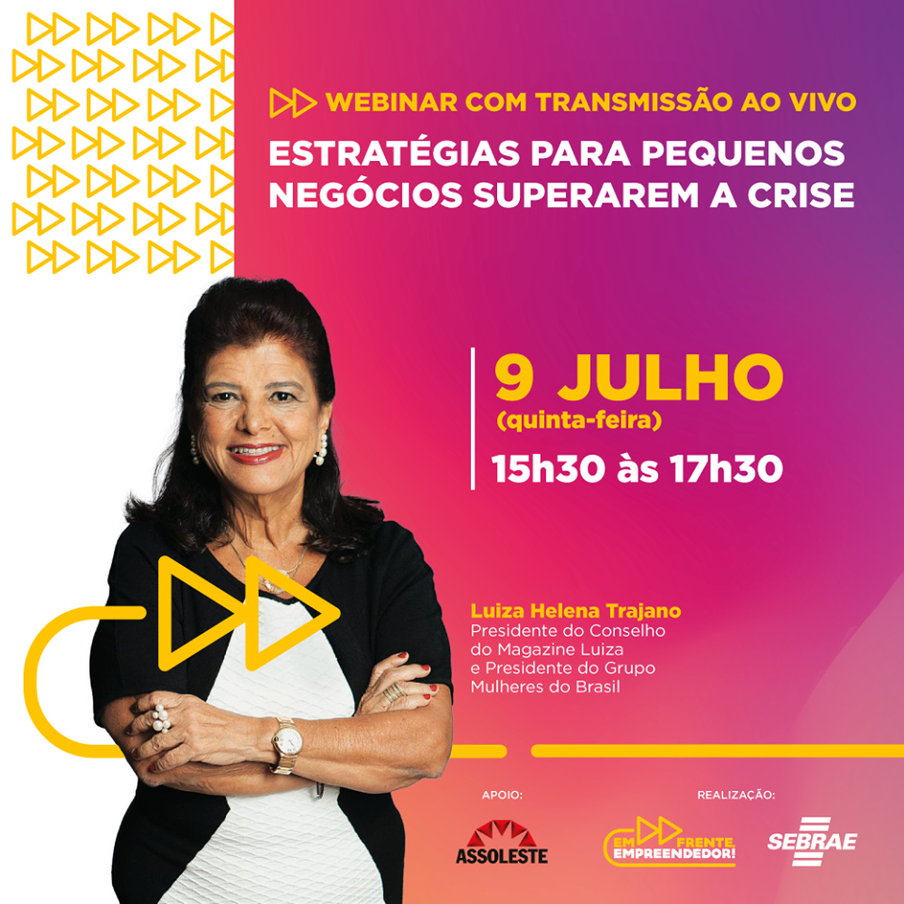 Webinar: Estratégias para pequenos negócios superarem a crise