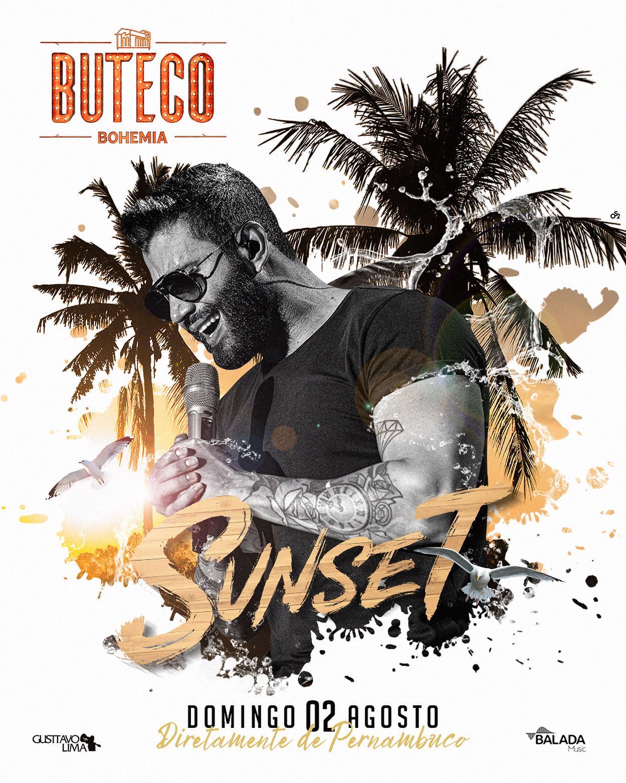 Divulgação/Facebook Sunset - Gusttavo Lima