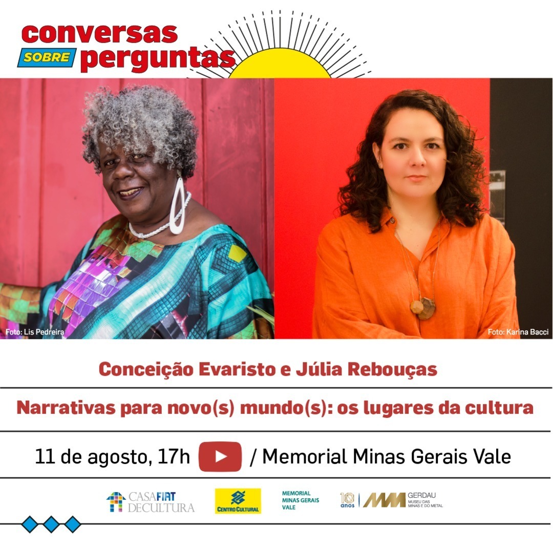 Reprodução/Instagram "Conversas sobre perguntas" - Narrativas para novo (s) mundo (s) : Os lugares da Cultura
