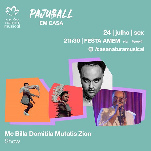 #Pajuball Em Casa! - Casa Natura Musical