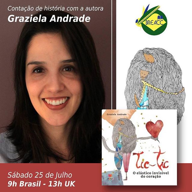 Leitura do livro infantil "Tic-Tic: o elástico invisível do coração"