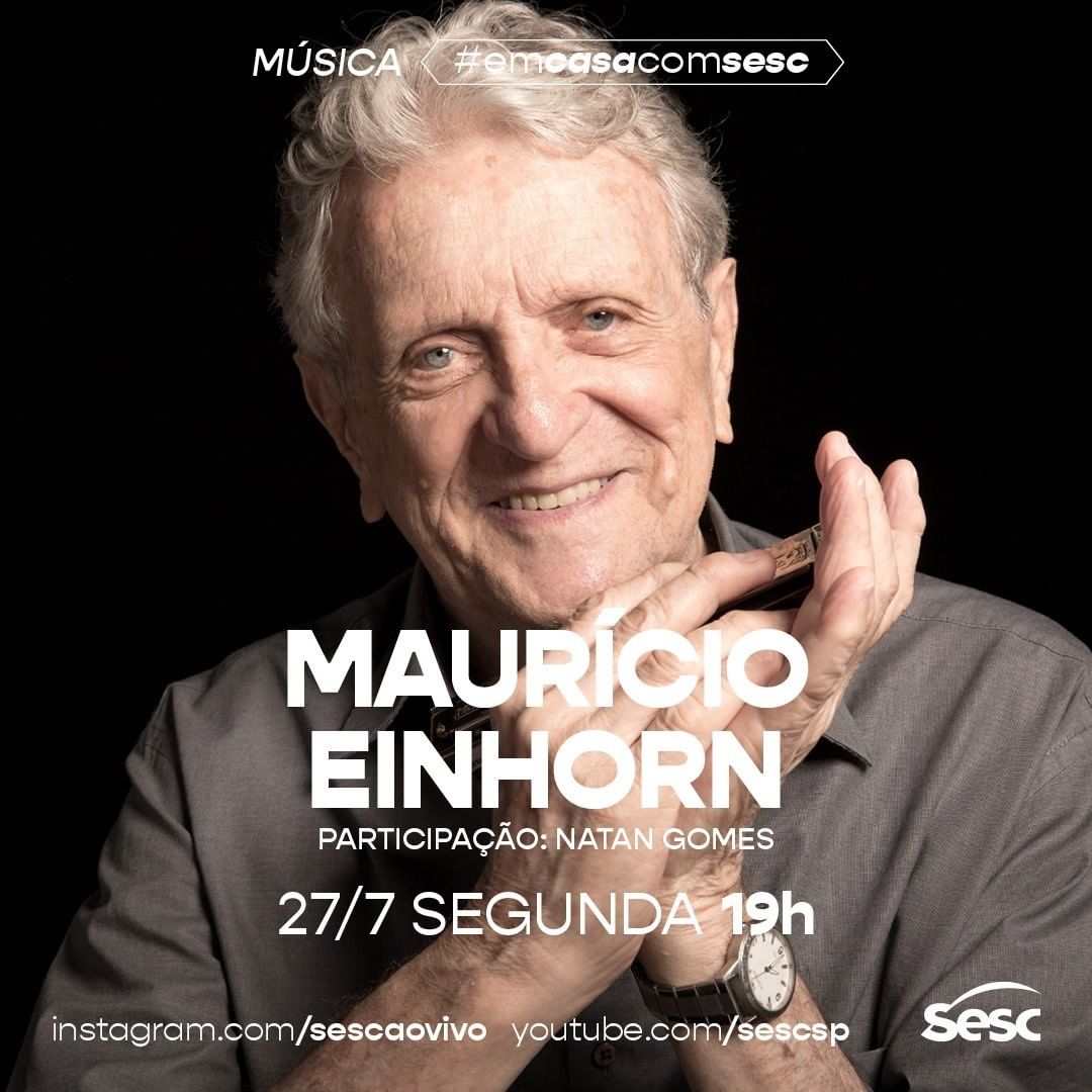 Live: Mauricio Einhorn #EmCasaComSesc