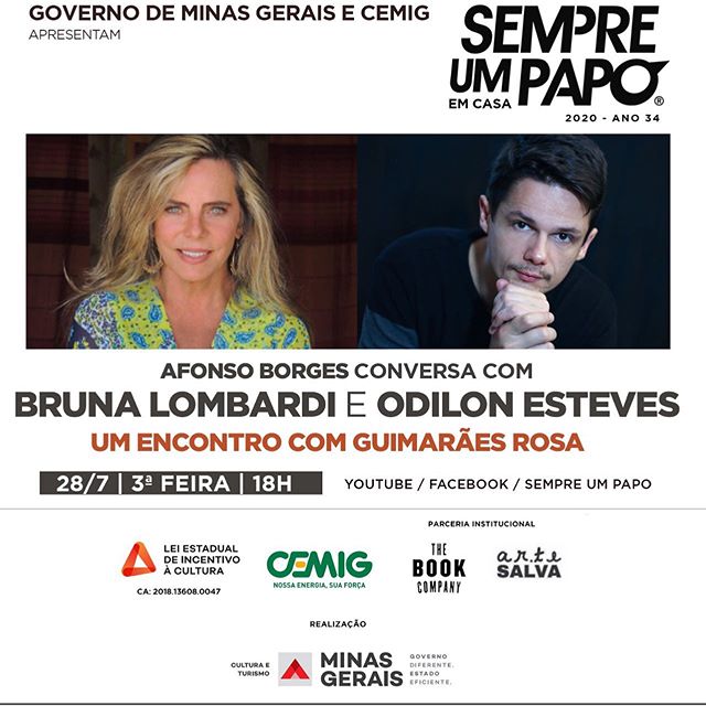  Bruna Lombardi e Odilon Amaral no #Sempre Um Papo Em Casa