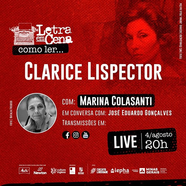  “Letra em cena. Como ler...” Clarice Lispector
