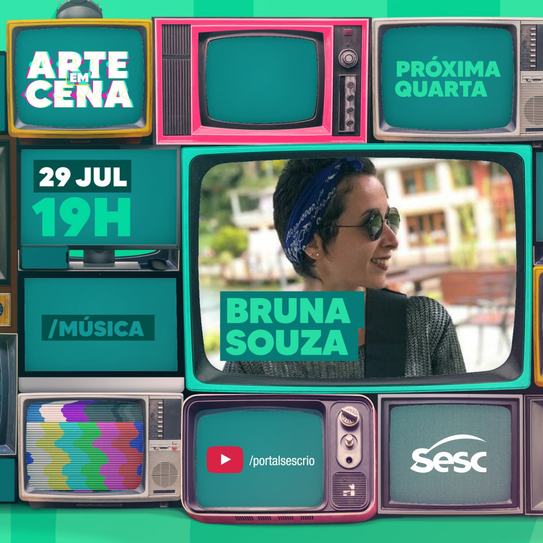 Divulgação/Instagram Sesc RJ Live: Bruna Souza #ArteEmCena
