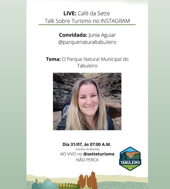 Reprodução/Instagram Live: O Parque Natural Municipal Tabuleiro